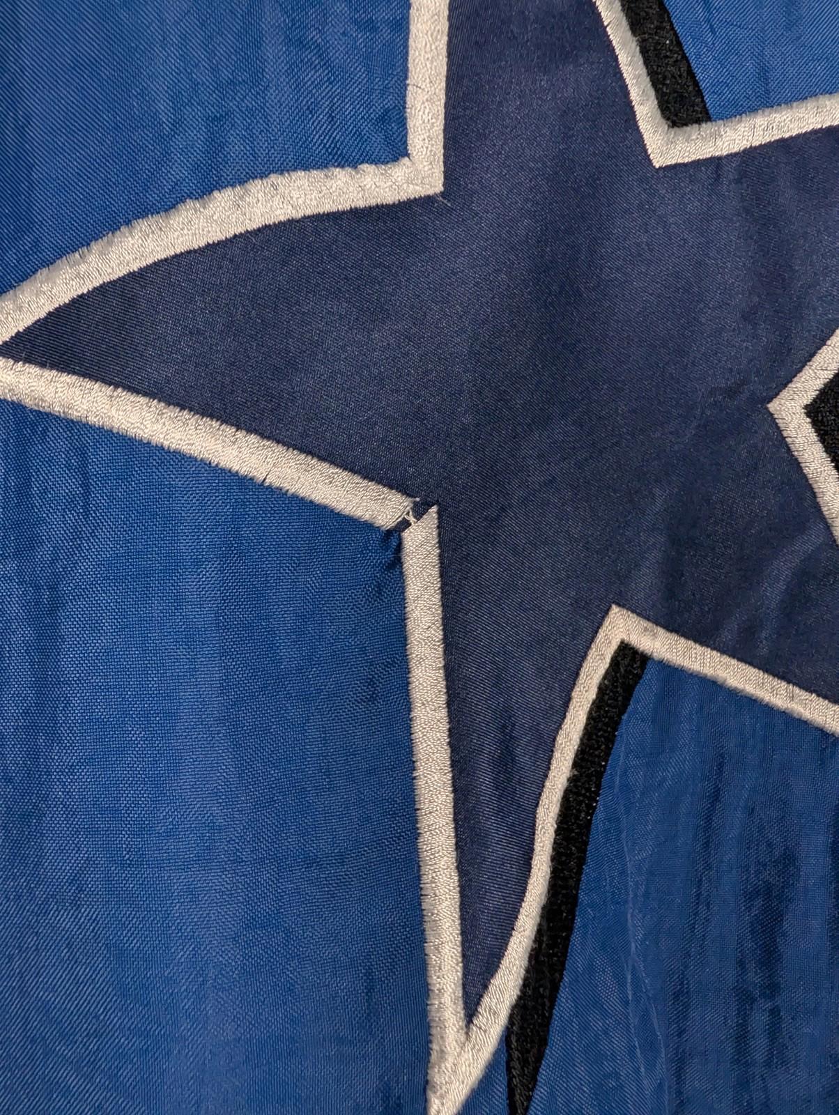 Reebok Dallas Cowboys NFL Pro Line Jacket XXL Blue Windbreaker Vintage Y2K - Image 8