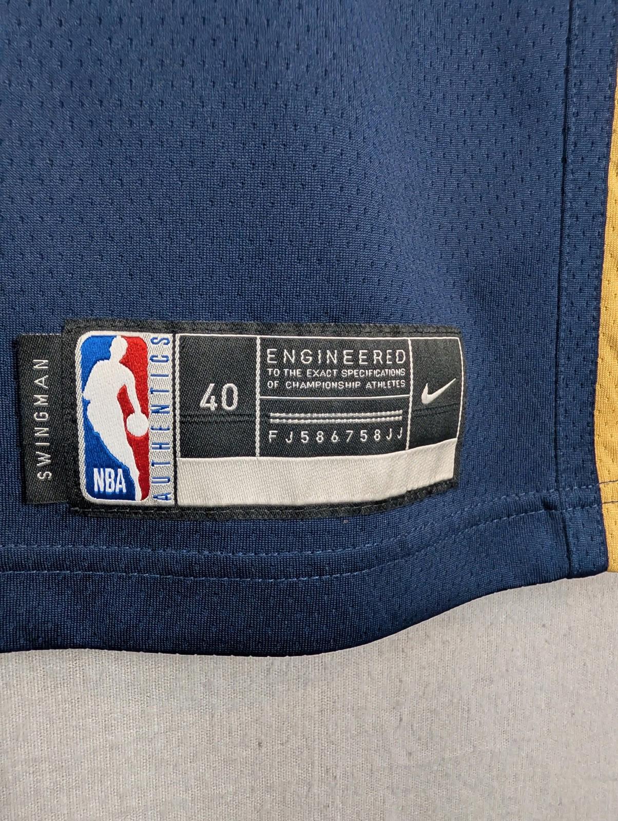 Nike NBA New Orleans Pelicans #1 Zion Williamson Swingman Jersey M 40 Navy - Image 3
