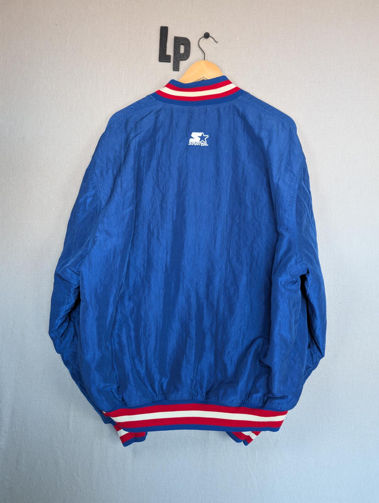 Starter New York Rangers NHL Jacket XL Blue Stanley Cup 1994 Vintage USA Made - Image 7