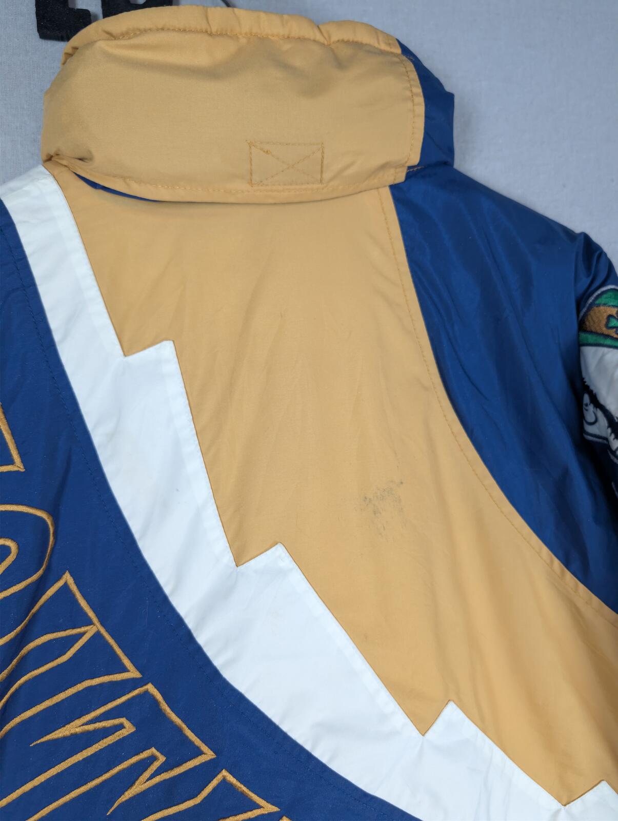 Nutmeg Notre Dame Fighting Irish NCAA Jacket Large Vintage 90s - Image 8
