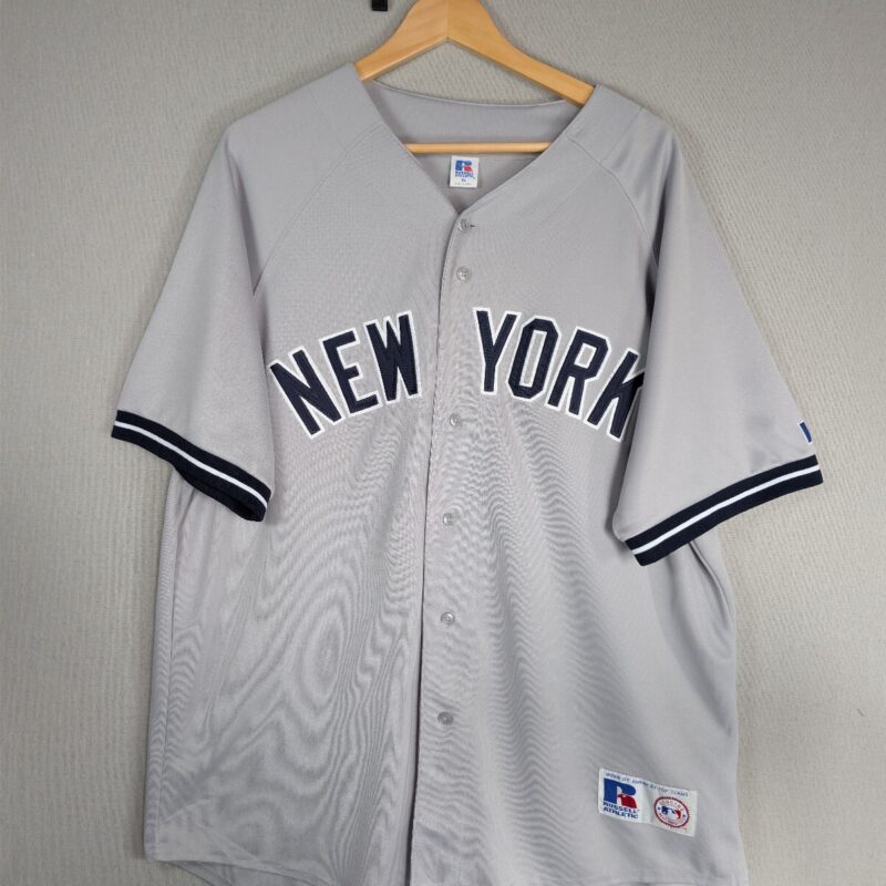 Russell Athletic New York Yankees Gary Sheffield 11 MLB XL Grey Jersey