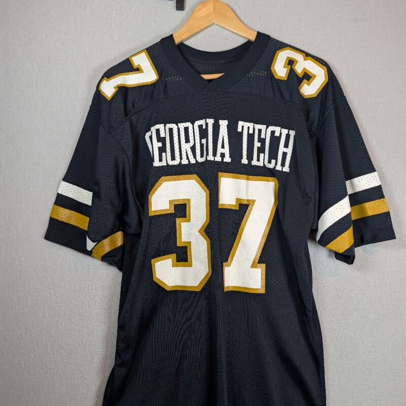 Russell Athletic Georgia Tech Yellow Jackets #37 NCAA Football Jersey 90s Large
