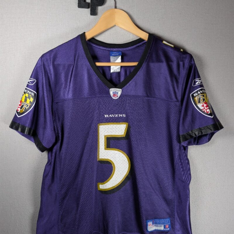 Reebok Baltimore Ravens Joe Flacco #5 NFL Size L Football Jersey