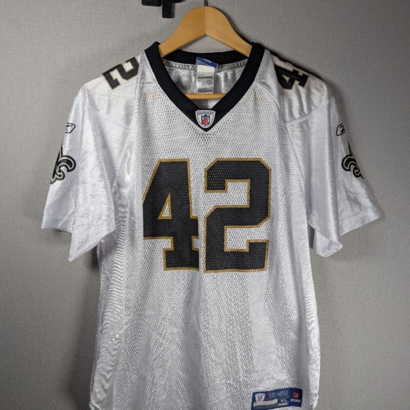 Reebok New Orleans Saints Darren Sharper #42 NFL Size Youth XL Football Jersey